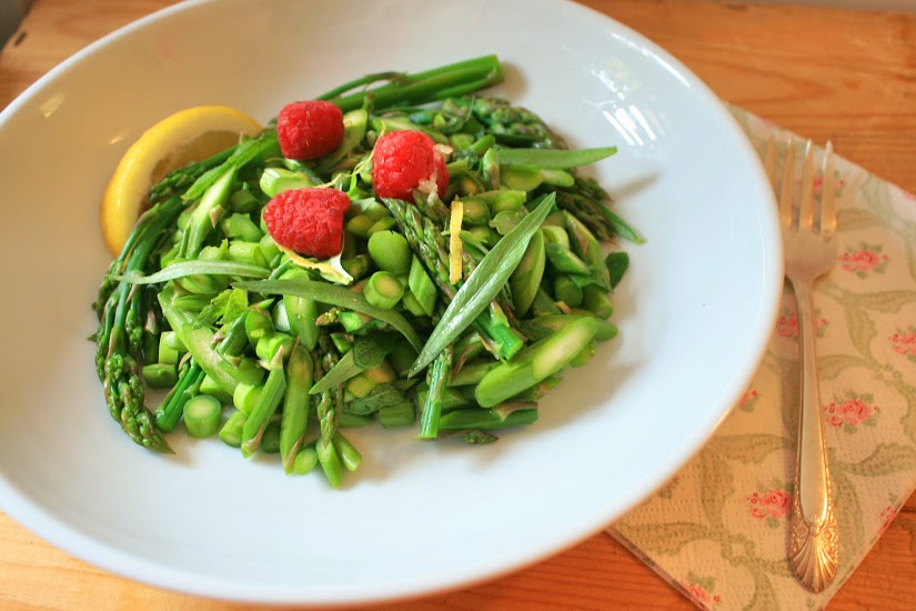 Fresh Asparagus Salad (Vegan, Gluten-Free and Soy Free)