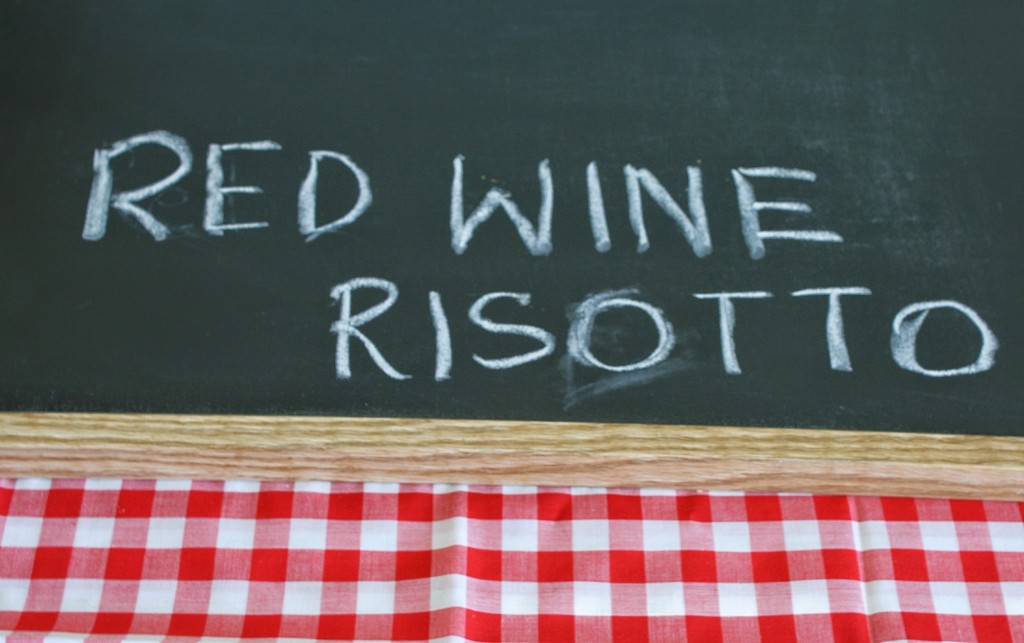 Red Wine Risotto