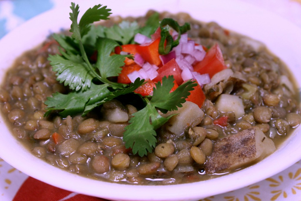 Vegan University Cooking: Valeria's Lentil Soup