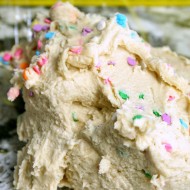 Vanilla Mint Funfetti Cookies (Vegan with a Gluten-Free Option)